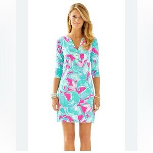 Vibrant Pima Cotton Casual Dress
